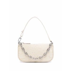 NWT By Far Mini Rachel Crocodile-effect Shoulder Bag New